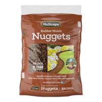 NuScape NS08ET Rubber Mulch Nugget Earthtone 0.8 cu-ft Bag