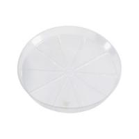 Gardeners Blue Ribbon VS10VUS Planter Saucer 10 in Dia Vinyl Clear