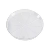 Gardeners Blue Ribbon VS12VUS Planter Saucer 12 in Dia Vinyl Clear
