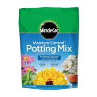Miracle-Gro 75578300 Potting Soil 8 qt Coverage Area