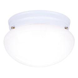 Westinghouse 66699 Ceiling Light Fixture 1-Lamp White Fixture