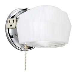 Westinghouse 6640200 Wall Fixture with Pull Chain 120 V 1-Lamp