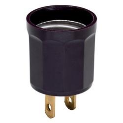 Pass and Seymour 61 Lamp Holder Adapter 660 W Thermoplastic Brown