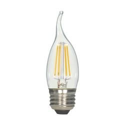 Satco S21727 LED Bulb 5.5 W E26 Medium Lamp Base CA10 Lamp Warm White