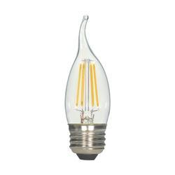 Satco S21725 LED Bulb 4.5 W E26 Medium Lamp Base CA10 Lamp Warm White