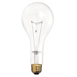 Satco S4959 Incandescent Bulb 300 W PS25 Lamp E26 Medium Lamp Base 3600