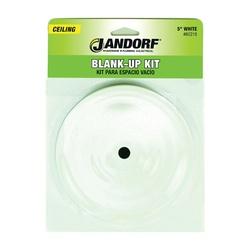 Jandorf 60218 Blank-Up Kit White For Outlet Box After Removal of an