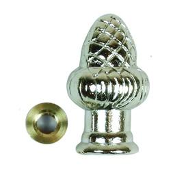Jandorf 60105 Lamp Finial Nickel