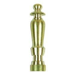 Jandorf 60100 Spindle Finial Solid Brass