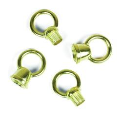 Jandorf 60243 Lamp Loop Assortment Brass