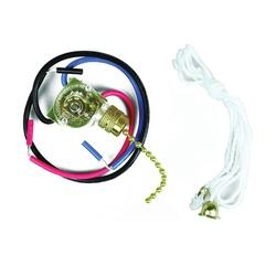 Jandorf 60305 Pull Chain Switch 250 V 3 A Brass