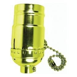 Jandorf 60410 Lamp Socket 250 V 250 W Brass Housing Material Yellow
