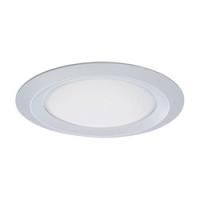 Eaton Lighting RE-6150WH Shower Lens/Trim Glass Lens Plastic Body White
