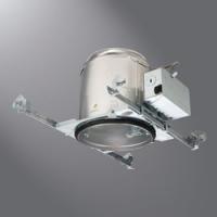 Halo E7ICAT Recessed Housing 6 in Dia Recessed Can Aluminum