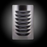 GE 11219 Night Light 1-Lamp LED Lamp Glass/Metal/Plastic Fixture White