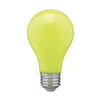 Satco S14987 LED Bulb 8 W Medium E26 Lamp Base A19 Lamp Yellow Light