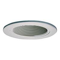 Halo Coilex 993W Baffle-Trim Ring Aluminum Body White
