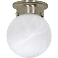 Nuvo Lighting 60-6008 Flush-Mount Ceiling Light Fixture 60 W 1-Lamp