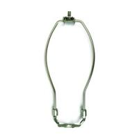 Jandorf 60124 Lamp Harp 8 in L Brushed Pewter Fixture