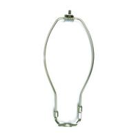 Jandorf 60125 Lamp Harp 10 in L Brushed Pewter Fixture