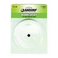 Jandorf 60218 Blank-Up Kit White For Outlet Box After Removal of an
