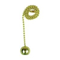 Jandorf 60314 Pull Chain 12 in L Chain Solid Brass