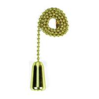 Jandorf 60315 Teardrop Pull Chain 12 in L Chain Solid Brass
