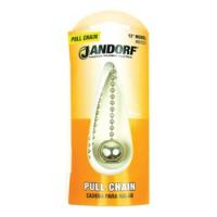 Jandorf 60323 Pull Chain 12 in L Chain Nickel