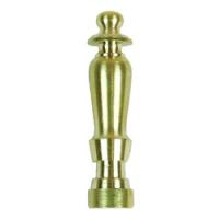 Jandorf 60100 Spindle Finial Solid Brass