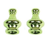 Jandorf 60102 Pyramid Finial Brass