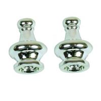 Jandorf 60103 Pyramid Finial Nickel