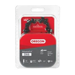 Oregon D66 Chainsaw Chain 18 in L Bar 0.05 Gauge 3/8 in TPI/Pitch 66