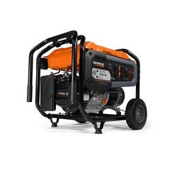 GENERAC GP 7680 Portable Generator, 54.2, 27.1 A, 120/240 V, Oil, 6.9 gal