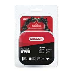 Oregon PowerCut E70 Saw Chain 20 in L Bar 0.05 Gauge 3/8 in TPI/Pitch 70