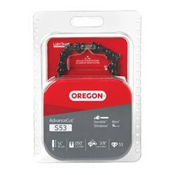 Oregon S53 Chainsaw Chain 14 in L Bar 0.05 Gauge 3/8 in TPI/Pitch 53
