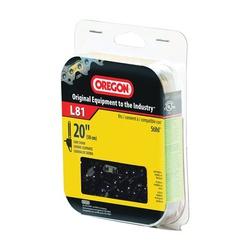 Oregon L81 Chainsaw Chain 20 in L Bar 0.63 Gauge 0.325 in TPI/Pitch 81