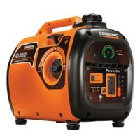 GENERAC G0068660 Inverter Generator, 120 V, 1.06 gal Tank, 7.7 hr Run Time,