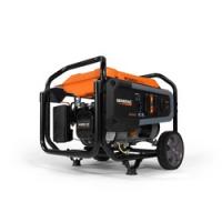 GENERAC GP 7677 Portable Generator, 30 A, 120 V, Oil, 3.7 gal Tank, 10.5 hr