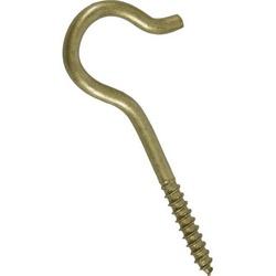 HILLMAN 322602 Ceiling Hook #6 Steel Gold