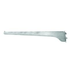 Knape and Vogt 180 ANO 12 Shelf Bracket 12 in L Steel Anochrome