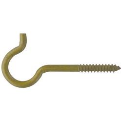 HILLMAN 322605 Ceiling Hook #2 Steel Gold