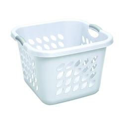 Sterilite 12178006 Laundry Basket 1.5 bu Capacity Plastic White