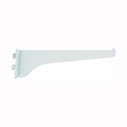 Knape and Vogt 180 WH 10 Shelf Bracket 10 in L Steel Powder-Coated
