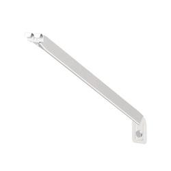 ClosetMaid 660600 Support Bracket 11.81 in L 2 in H Steel Epoxy-Coated