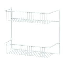 ClosetMaid 8002 Wall Rack Steel White