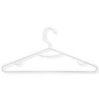 Honey-Can-Do HNG-01523 Tubular Hanger Plastic White