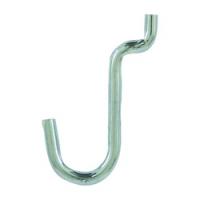 CRAWFORD 18150 Peg Hook Black/Silver Zinc