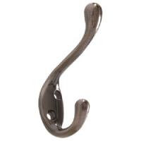 Hardware Essentials 852309 Heavy-Duty Coat/Hat Hook Pewter