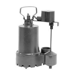 SUPERIOR PUMP 92541 Sump Pump 4.9 A 120 V 0.5 hp 1-1/2 in Outlet 55