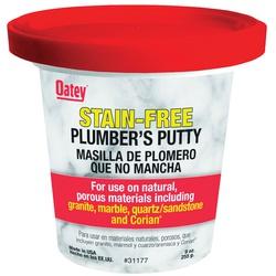 Oatey 31177 Plumbers Putty Solid Off-White 9 oz